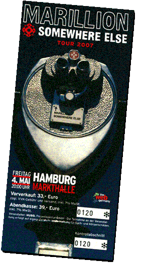 Ticket - Hamburg - 04.05.2007